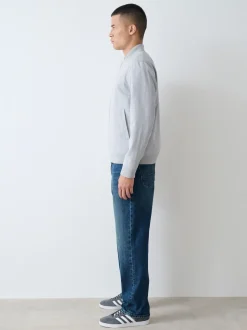 Bleu moyen - Coupe ample - extensible Denim Jeans