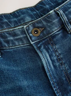 Bleu moyen - Coupe ample - extensible Denim Jeans