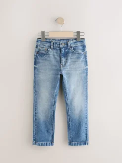 Bleu moyen - Jeans extensibles (3-17yrs)