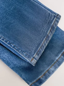 Bleu moyen - Jeans extensibles (3-17yrs)