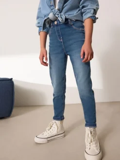 Bleu moyen - Jegging extensible (3-16ans)