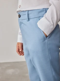 Bleu moyen - Pantalons de costume Baker By Ted Baker