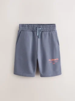 Bleu moyen - SmallSaints Short Underground Sweat 100% coton