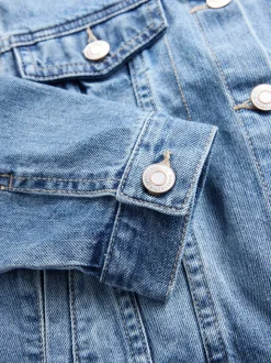 Bleu moyen - Veste western Denim (3-16ans)