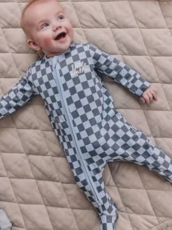 Bleu Petit Frère - Bébé Family Combinaison de nuit (0-2yrs)