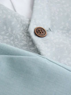 bleu pâle - Ensemble gilet, chemise, short et cravate (3mois9ans)