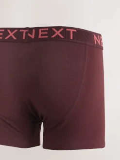 Bleu riche/rouge - Lot de 10 - Boxers avec ouverture sur le devant