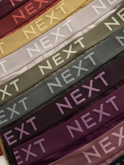 Bleu riche/rouge - Lot de 10 - Boxers avec ouverture sur le devant