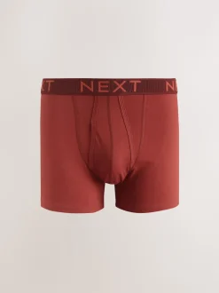 Bleu riche/rouge - Lot de 10 - Boxers avec ouverture sur le devant