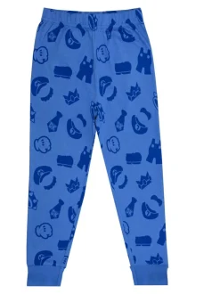 Bleu super Mario - Pyjama Vanilla Underground long