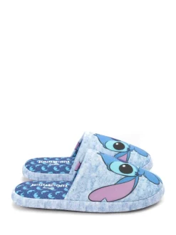 Bleu surpiqué - Chaussons mules d’hiver Vanilla Underground femme