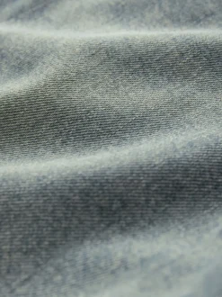 Bleu teinte foncée - Coupe ample - délavé vintage Denim Jeans