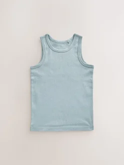 Bleu tonal - Lot de 5 débardeurs (1.5-16ans)