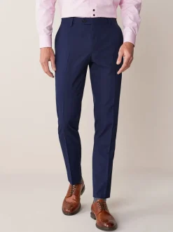 bleu vif - Skinny Fit (Skinny Fit) - Veste de costume à deux boutons