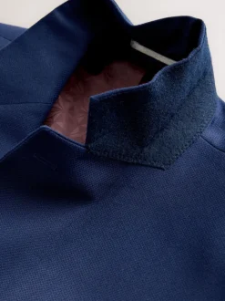 bleu vif - Skinny Fit (Skinny Fit) - Veste de costume texturée