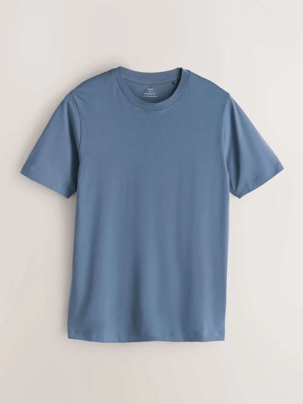 Bleu/blanc écru/vert - Lot de 3 t-shirts Muscle Fit Essential