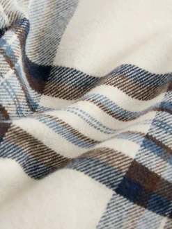 Bleu/Ecru - Chemise Personnage Manches longues (3mois-7ans)