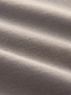 Bleu/Grey/Neutre - Ajustement régulier - T-shirt à coupe classique à manches longues en coton 100 %, lot de 5