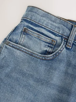 Bleu/Gris - Jean stretch classique