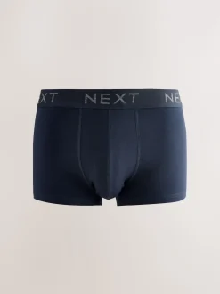 Bleu/Gris - Lot de 5 boxers Hipster
