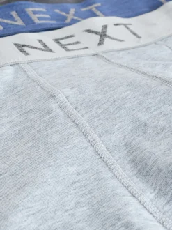 Bleu/Gris - Lot de 5 boxers Hipster