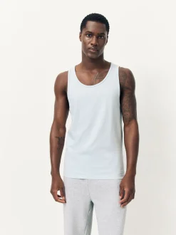 Bleu/Gris - Lot de 5 gilets à superposer 100% coton