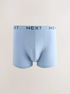 Bleu/gris/noir - Boxer en coton riche 10 Lot