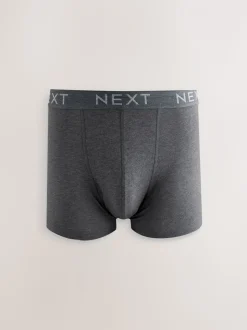 Bleu/gris/noir - Boxer en coton riche 10 Lot