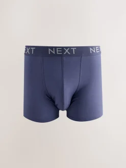 Bleu/gris/noir - Boxer en coton riche 10 Lot