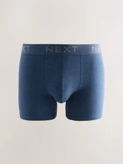Bleu/gris/noir - Trunks Boxer 5 Pack