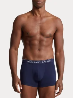 Bleu/Marine - LotPolo Ralph Lauren de boxers en coton extensible 3