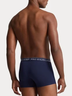 Bleu/Marine - LotPolo Ralph Lauren de boxers en coton extensible 3