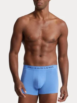 Bleu/Marine - LotPolo Ralph Lauren de boxers en coton extensible 3