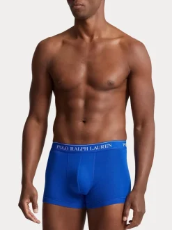 Bleu/Marine - LotPolo Ralph Lauren de boxers en coton extensible 3