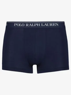 Bleu/Marine - LotPolo Ralph Lauren de boxers en coton extensible 3