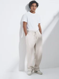 Bleu/marron - The Set Joggings amples 4 Lot