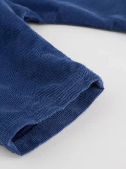 Bleu/marron Bear Hugs Slogan Borg - Ensemble Gilet et Leggings bébé (0mois-2ans)