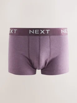 Bleu/Neutre - Lot de 5 boxers hipster