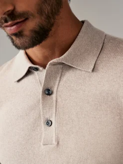 Bleu/neutre bleu marine - Manches longues Polos en tricot 2 Lot