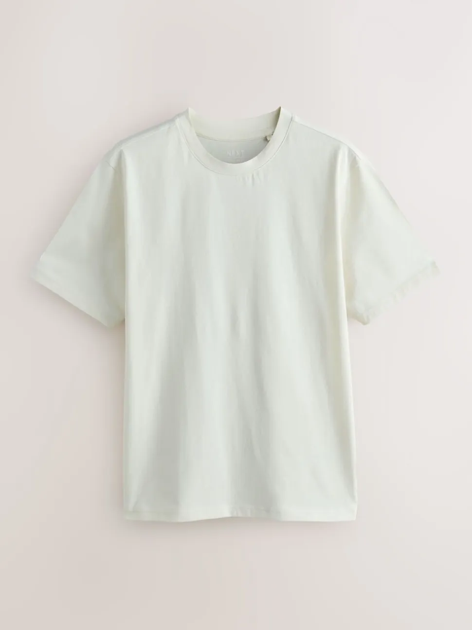 Bleu/Noir/Orange/Vert/Gris/Blanc écru - Ajustement régulier - Lot de t-shirts essentiels en coton 6