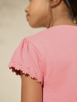 Bleu/rose/blanc - Lot 3 t-shirts Daisy Trim (1.5-16ans)