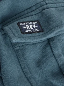 Bleu/rouge - Ensemble Superdry sweat et short