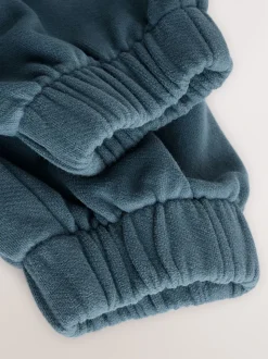 Bleu/rouge - Ensemble Superdry sweat et short