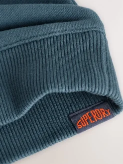 Bleu/rouge - Ensemble Superdry sweat et short