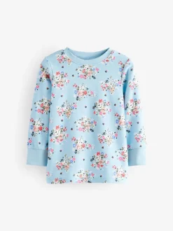 Bleu/Rouge Fleuri - Lot de 3 pyjamas à se blottir Cath Kidston