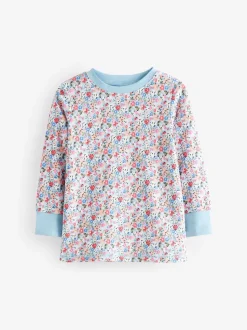 Bleu/Rouge Fleuri - Lot de 3 pyjamas à se blottir Cath Kidston