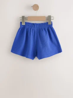 Bleu/vert - Lot de 4 shorts (3 mois à 7 ans)