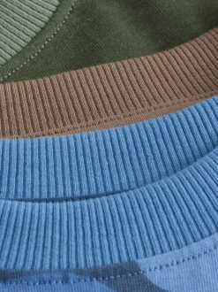 Bleu/Vert camouflage - Pyjama court 3 Pack (3-16ans)