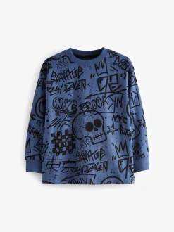 Bleu/Vert/Neutre Personnage - Lot de 3 pyjamas à manches longues (3-16ans)