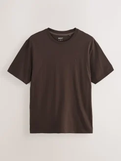 Bleu/Vert/Neutre/Brown - Ajustement régulier - T-shirt 4 Pack